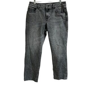 Cabi Women’s Size 6 100% Boyfriend Jeans Black Smoke Wash Style 4329 Fall 22